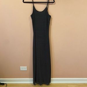 Vintage Kathy Ireland Black and White Stripe Dress